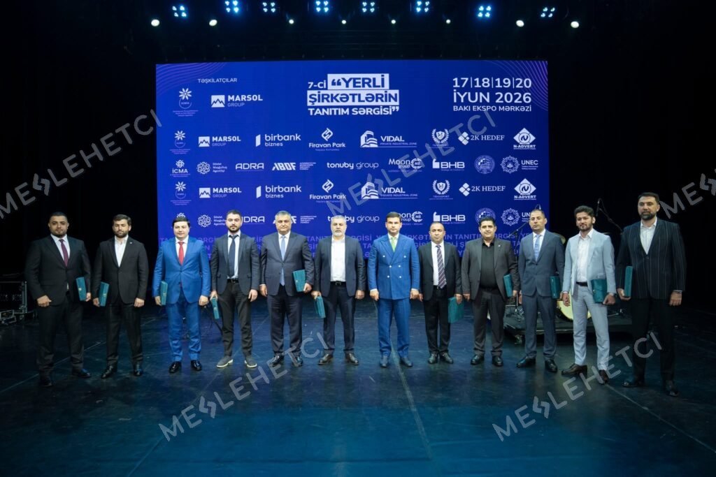 7-ci “Yerli Şirkətlərin Tanıtım Sərgisi”nin yekununa həsr olunmuş axşam ziyafəti keçirilib.