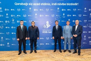 İş Adamları Cəmiyyətinin Milli Assosiasiyasının (İCMA) İdarə Heyətinin üzvləri bu gün “Qarabağ KOB-ları layihəsi”nin təqdimat tədbirində iştirak edib.